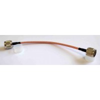 RG400 22cm Coax Cable with N plug to N plug connectors  (N Thru Calibration cable)
